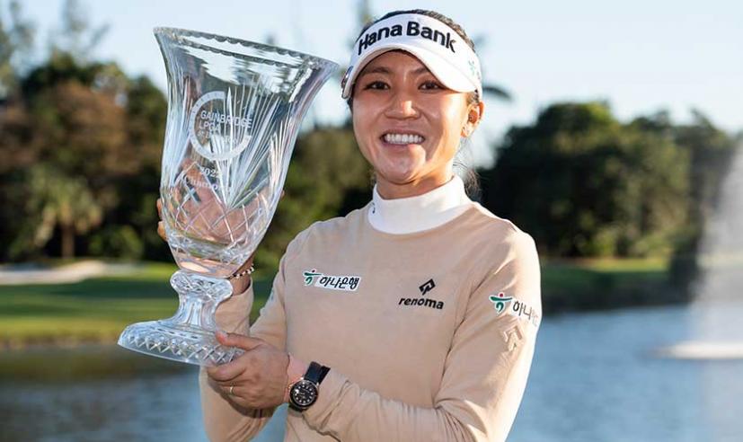 世界3位!リディア・コとゴルフパートナーがスポンサー契約を締結