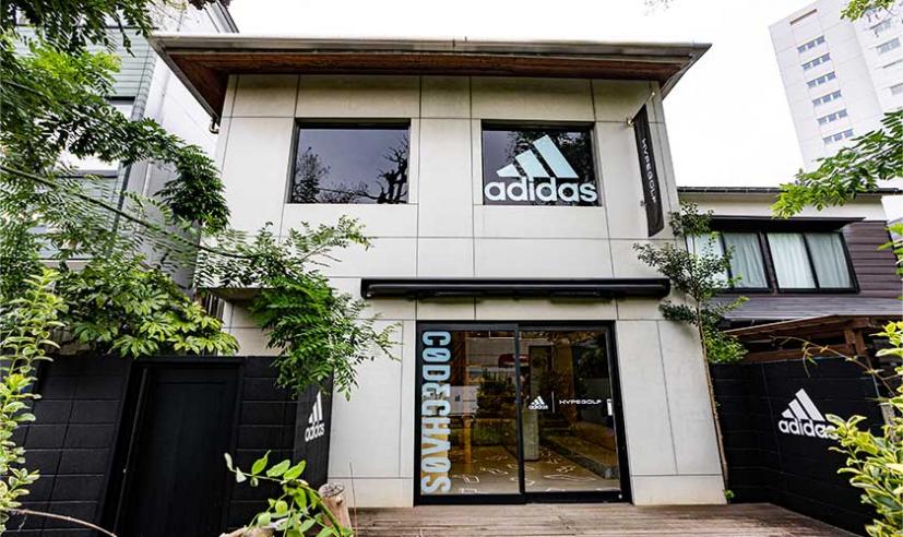 コードカオスがHYPEGOLFをジャック！アディダスゴルフ「コードカオス22」ポップアップストアを東京・代官山に期間限定オープン