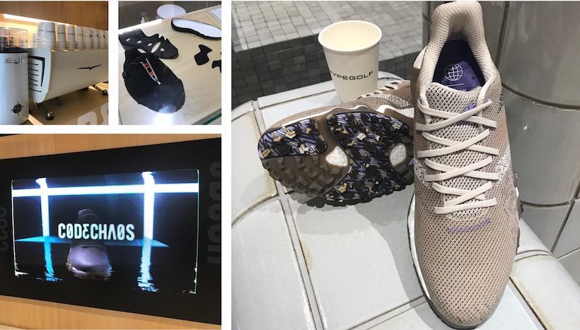 デジタル映像と“デフォルメされたゴルフの音”でアート化された「コードカオス22の世界」を体感せよ