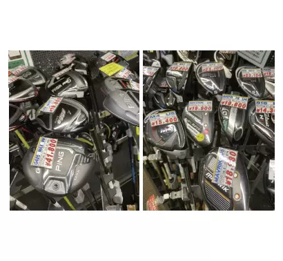 フェアウェイウッドやユーティリティは1、2年前のモデルも人気