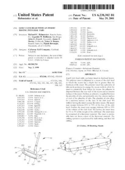 米国でのパテント