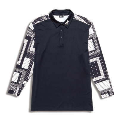 ロングスリーブ ハンカチーフ パネリングポロ 価格／2万6400円