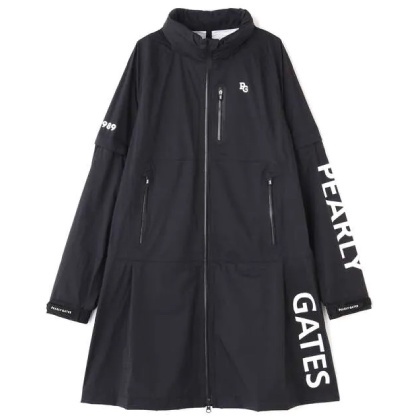 パーリーゲイツ エコユース ナイロンストレッチ 千鳥ドビー レインワンピース <Think Golf COLLECTION>(レディース)