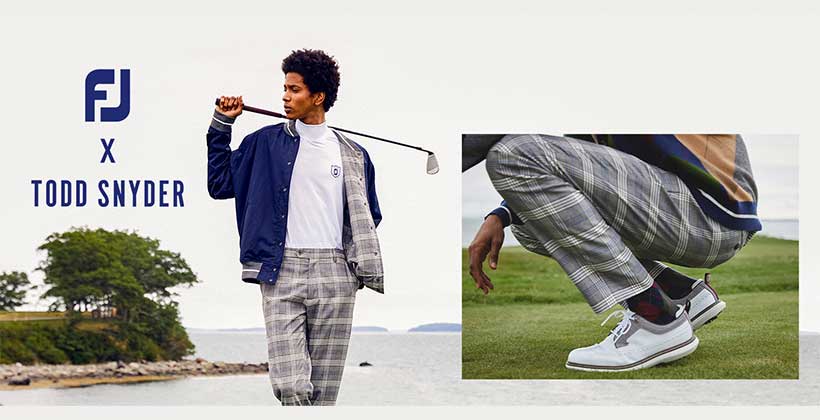コラボ第3弾｜FootJoy × Todd Snyderコラボコレクション「THE LINKS COLLECTION」登場