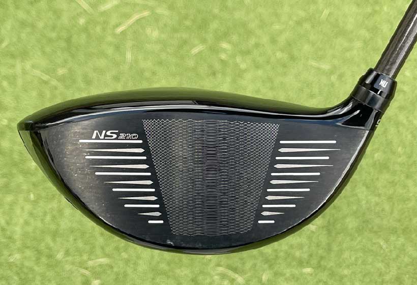 NS210」のフェース