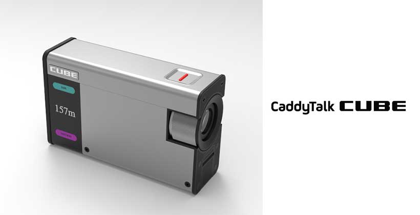 新機能“CADDYMODE”搭載｜GOLFZON レーザー計測器「Caddytalk CUBE 