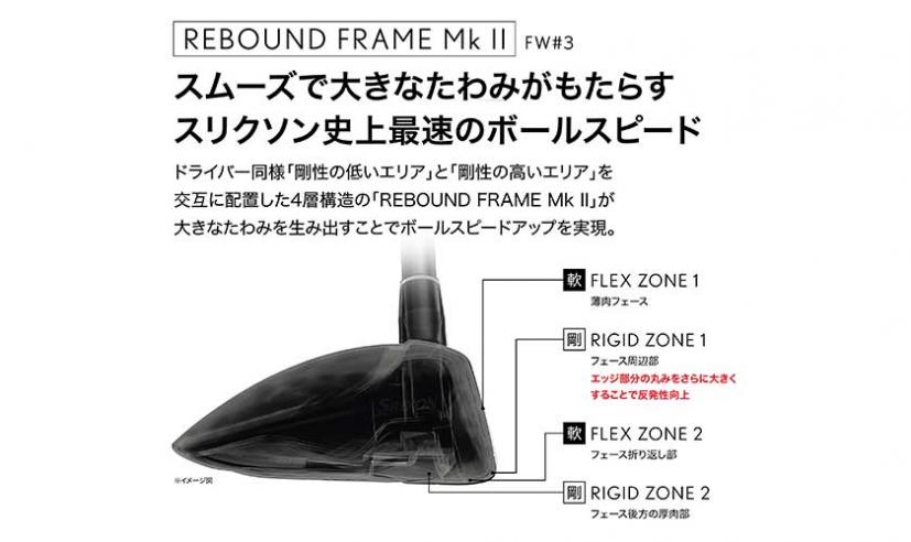 スリクソン史上最速ボールスピード!スリクソン「ZX MkⅡシリーズ」フェアウェイウッド、ハイブリッド登場