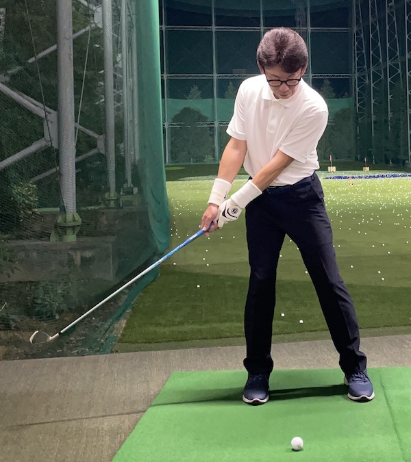 ゴルフ,スイング,体重移動