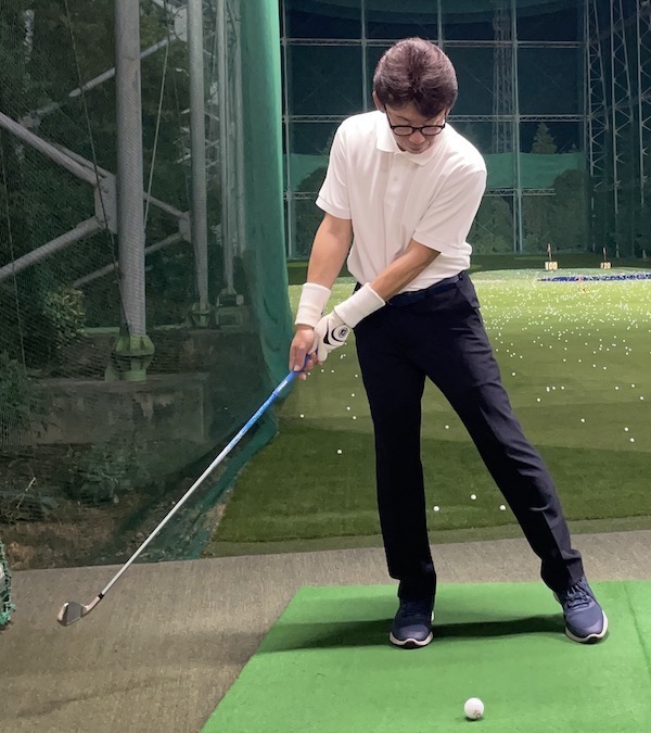 ゴルフ,スイング,体重移動