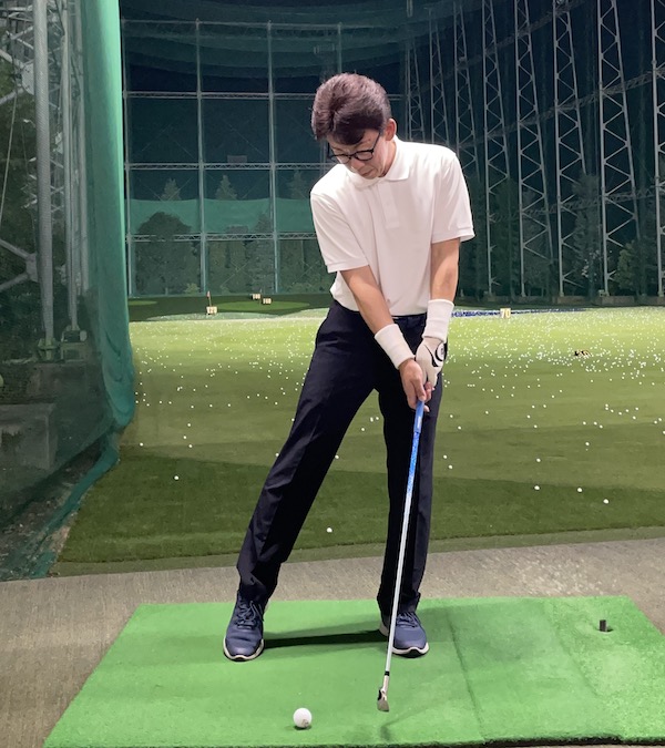 ゴルフ,スイング,体重移動