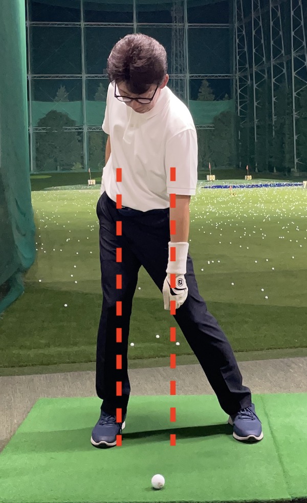 ゴルフ,スイング,体重移動