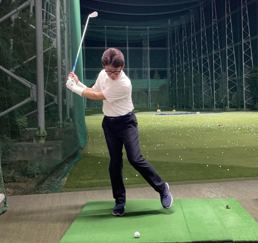 ゴルフ,スイング,体重移動