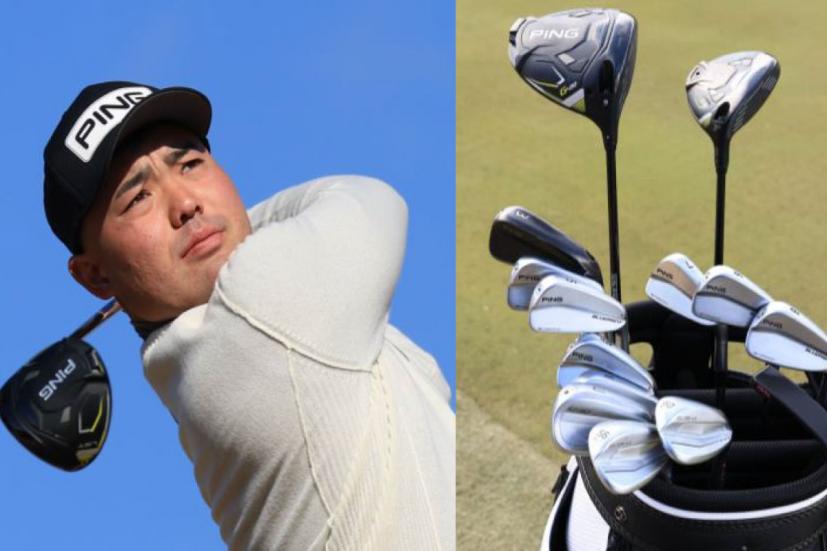 蟬川選手,ゴルフクラブセット