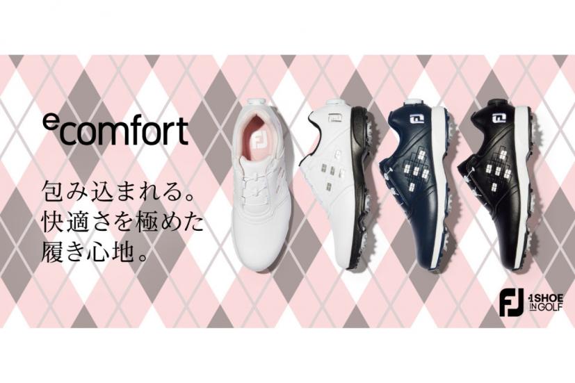 フットジョイ レディース e comfort イーコンフォート ゴルフグローブ