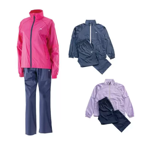 レディスレインウェア上下セット　KSRWL-002
