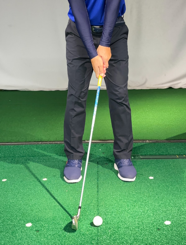 7番アイアン,打ち方,スタンス