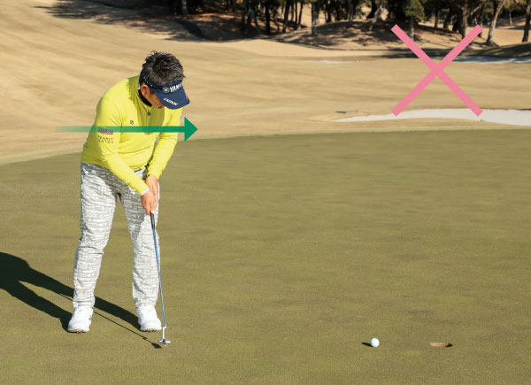 藤田寛之のパッティング