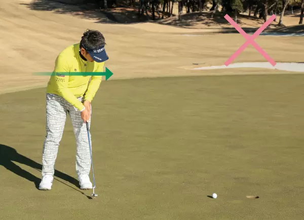 藤田寛之のパッティング