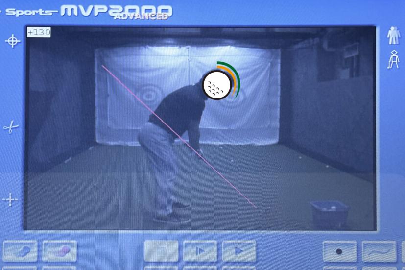 アイアンのスイングチェック