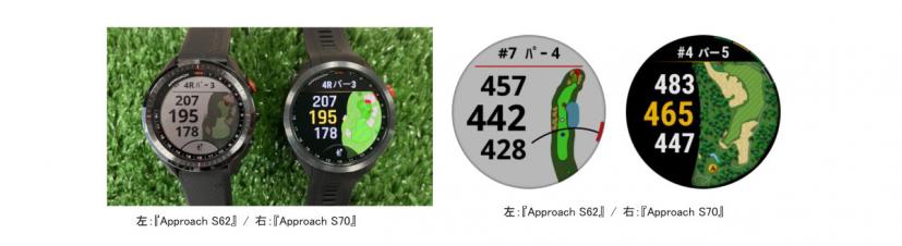 Garmin,Approach S62,Approach S70,Approach S62,Approach S70