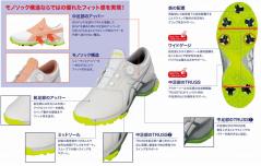 松山英樹が着用するアシックス「GEL-ACE® PRO M」に人気の