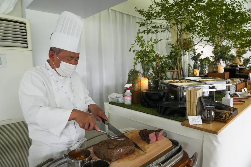 VIPラウンジ,ビュッフェ