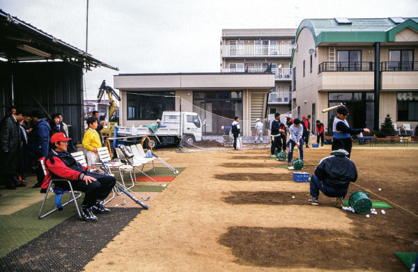 ゴルフ,練習場