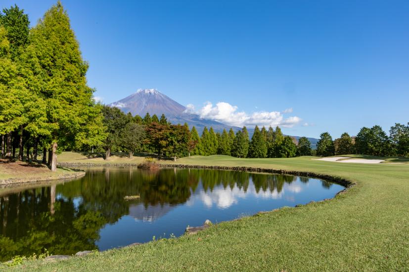 ゴルフコース,富士山