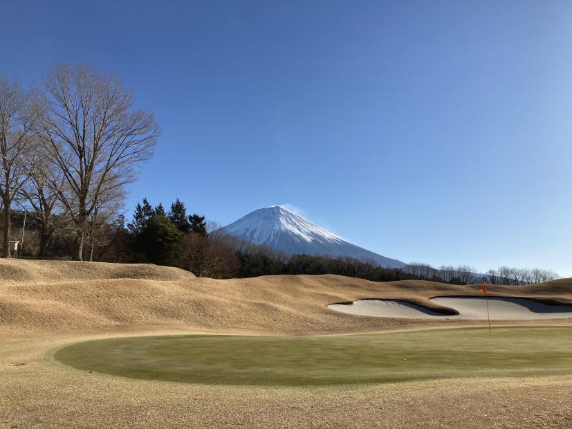 ゴルフコース,富士山