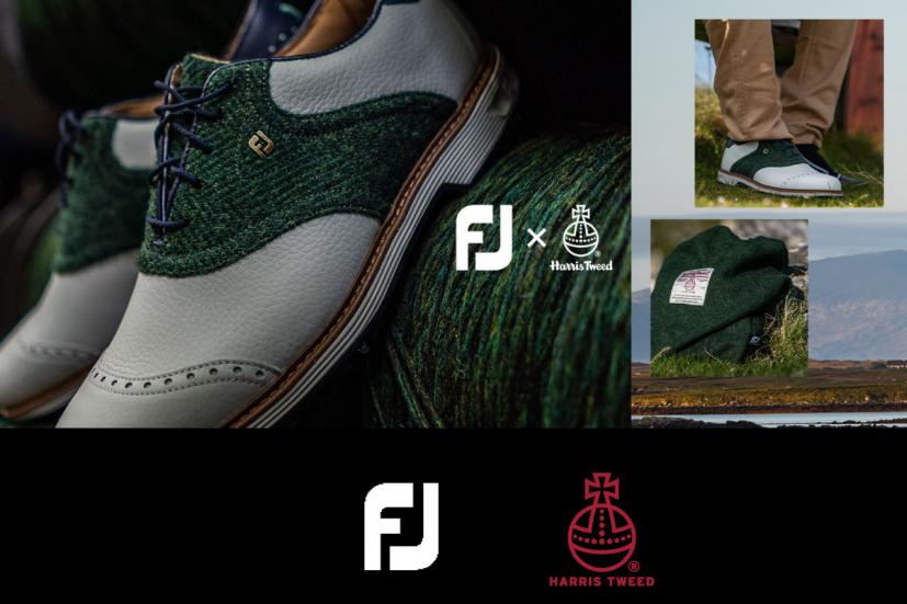 フットジョイDRYJOYS PREMIERE with Harris Tweed Hoylake Wilcox”モデル