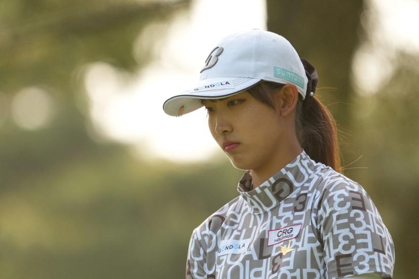 馬場咲希 のパッティングストローク
