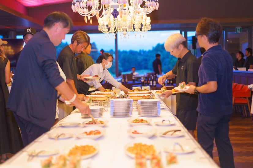 ローンチイベント,クラブハウス,ケータリング