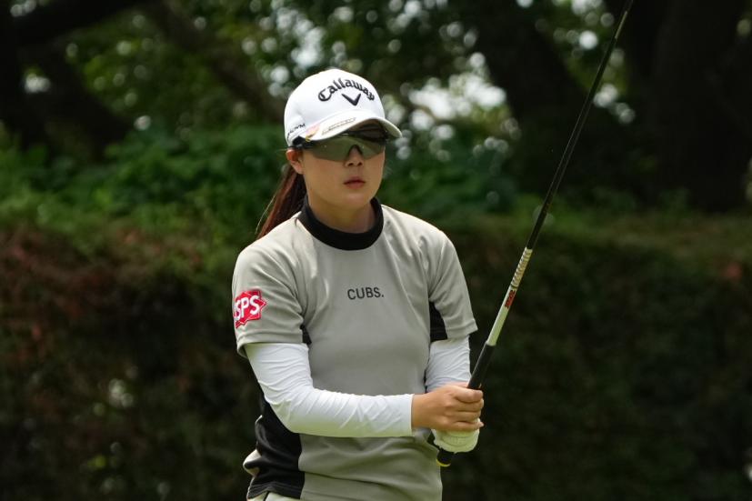 保坂真由のドライバースイング