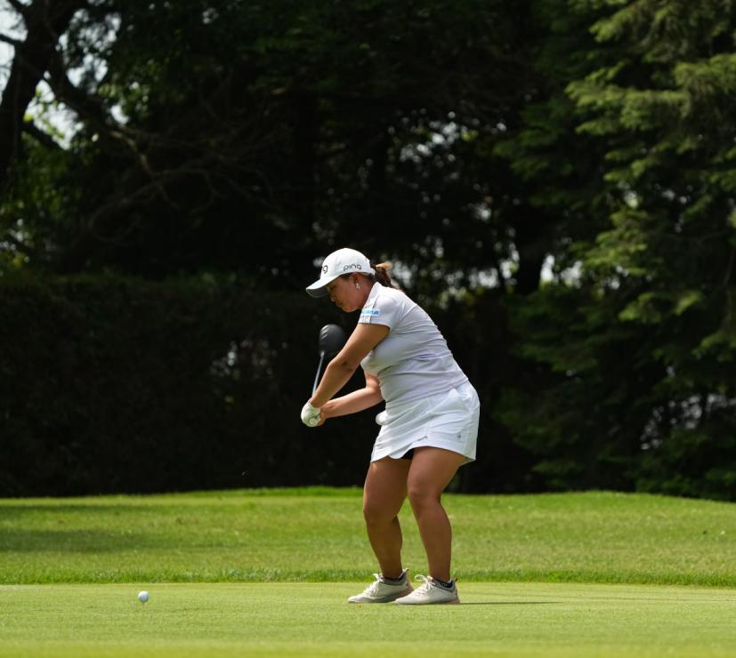 鈴木愛のドライバースイング