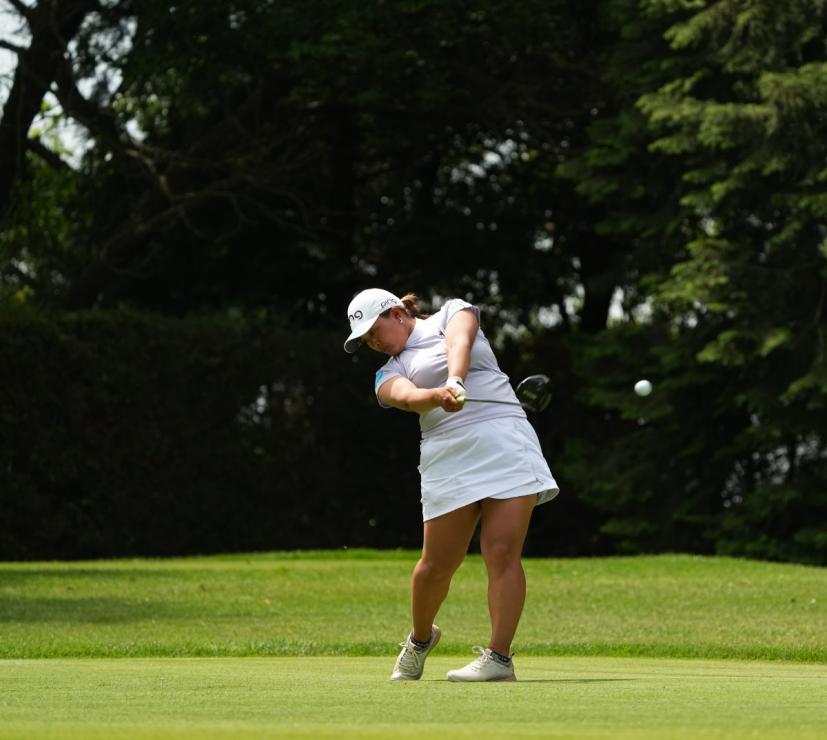 鈴木愛のドライバースイング