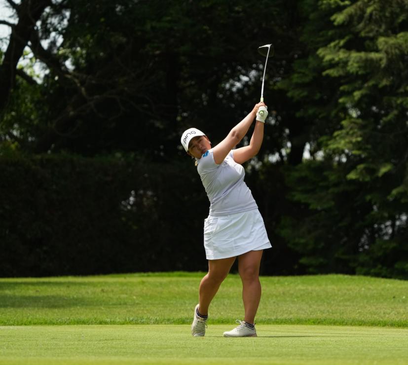 鈴木愛のドライバースイング