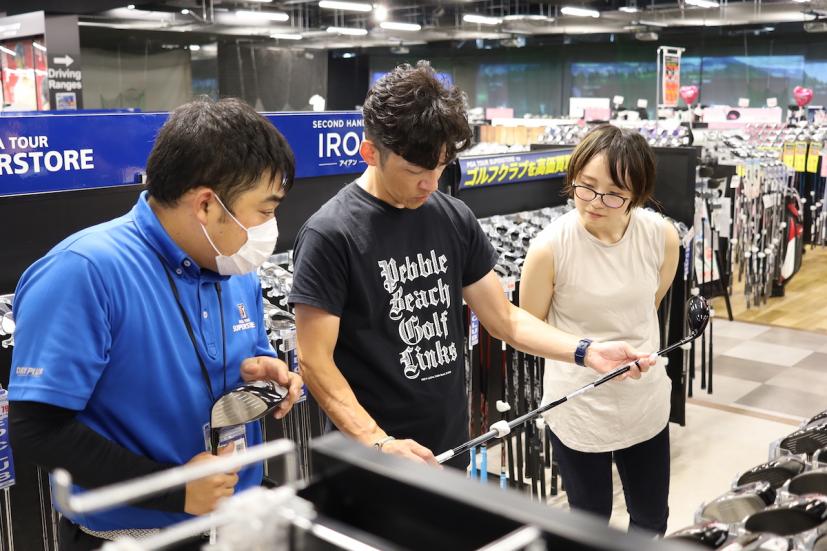 初心者にも使い勝手の良いUTのほか、釘尾さんから5番ウッドの提案も