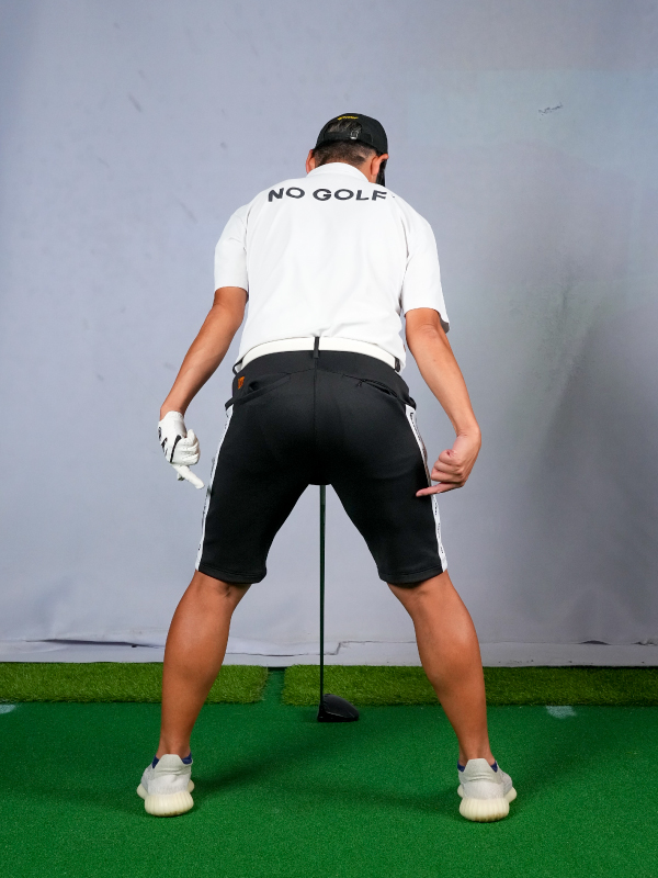 ゴルフ,アドレス