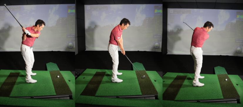 井上靖のスイング