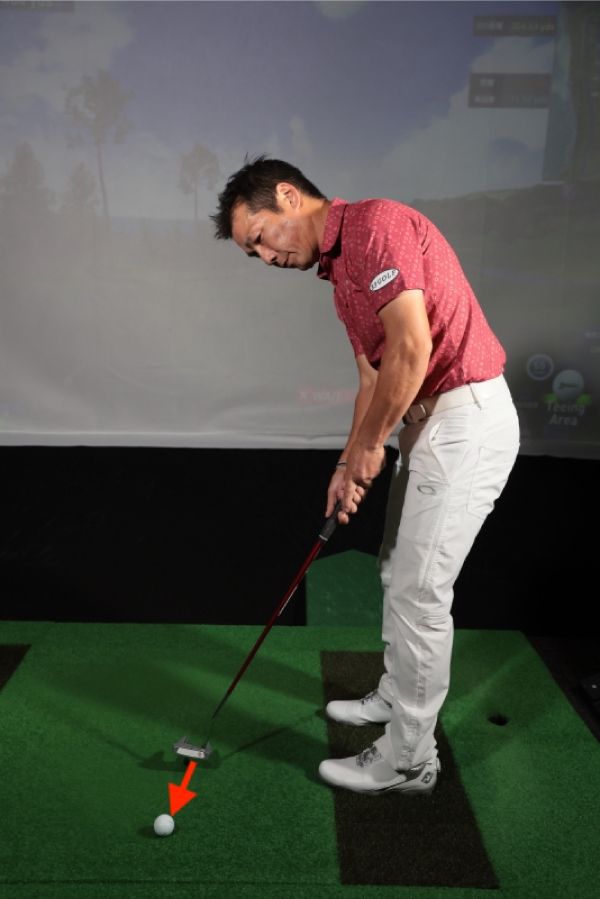 井上靖のパッティング