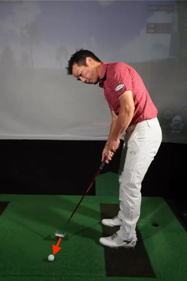 井上靖のパッティング