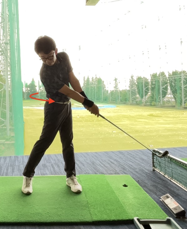 ゴルフ,フォロースルー