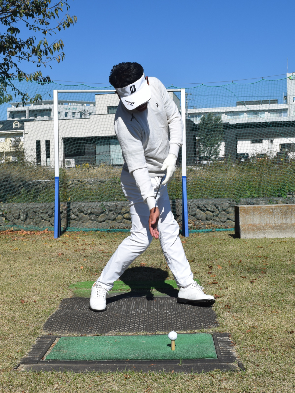 重田プロ,スイング