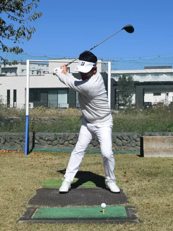 重田プロ,スイング