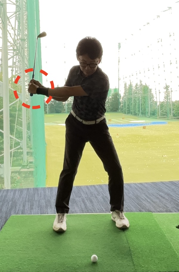 ゴルフ,スイング,コック