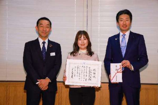 宮武支社長,西村プロ,永藤市長