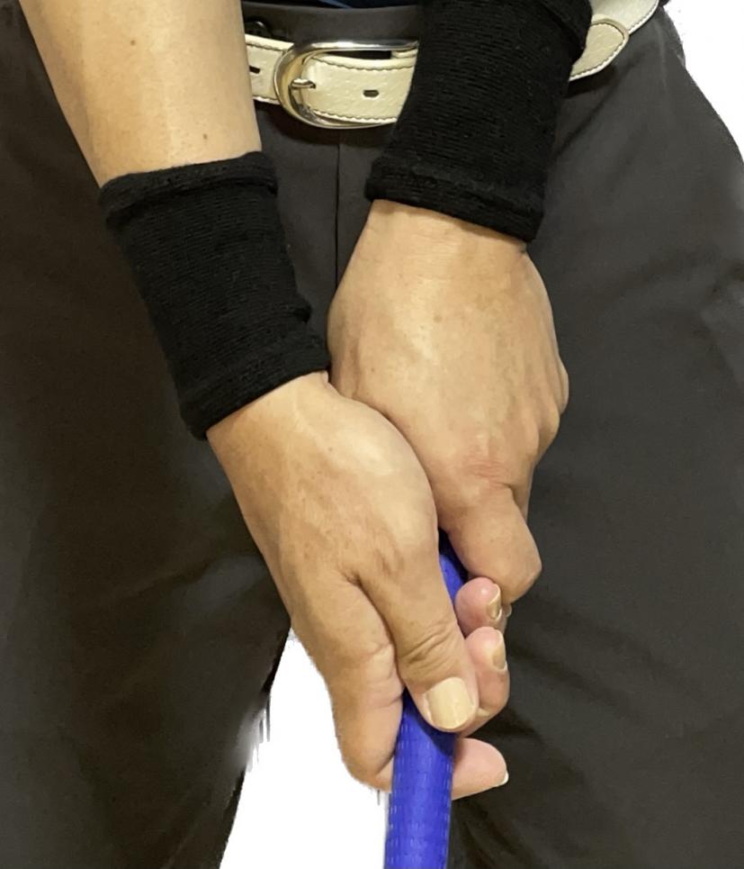 ゴルフ,ストロンググリップ,右手
