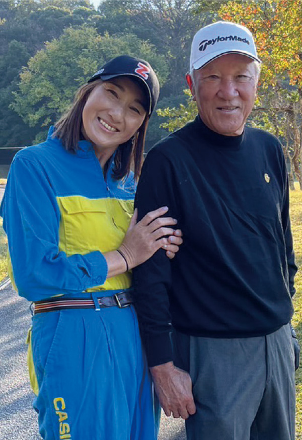 伊能恵子,青木功プロ