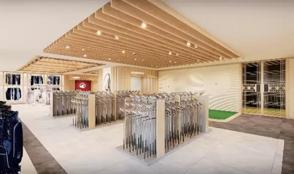 落ち着いた雰囲気でお買い物ができるクラブスペース