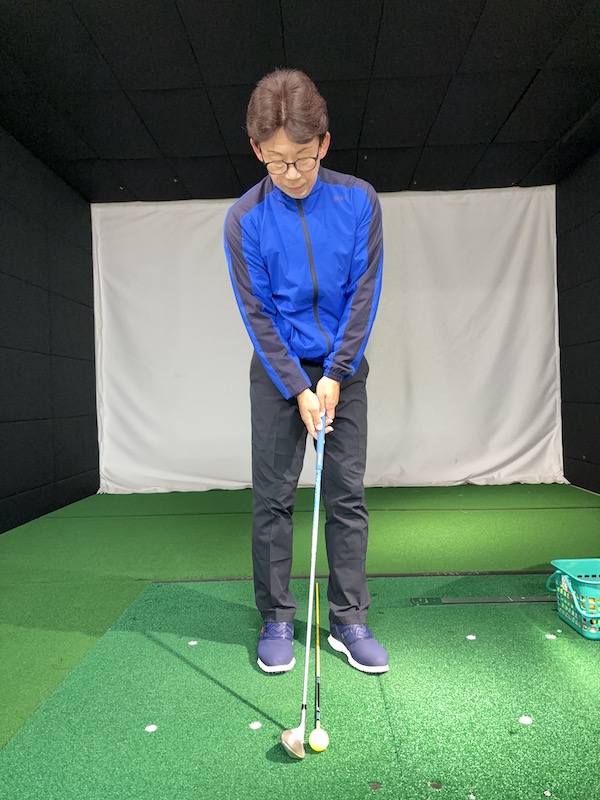 ゴルフ,ボール位置,アプローチ